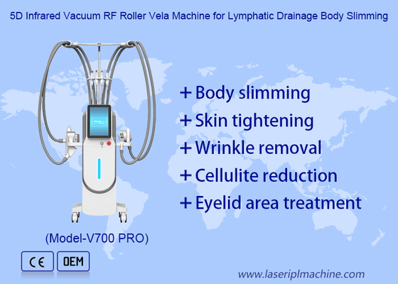 4 In1 Vacuum Roller Inner Ball Massage Cellulite Reduction Vela Shape Machine
