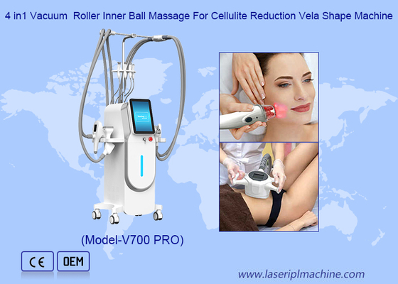 4 In1 Vacuum Roller Inner Ball Massage Cellulite Reduction Vela Shape Machine