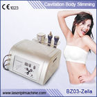 Body Shaping / Fat Reduce Cavitation Body Slimming Machine 3 Handles Skin Rejuvenation