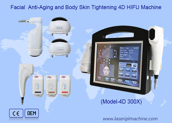4d Hifu Skin Lifting And Tightening S Shape Slimming 2 In 1 Hifu Machine
