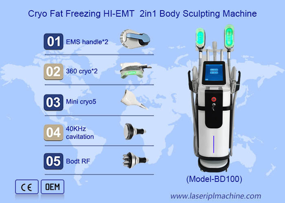 40k Electromagnetic Cryolipolysis Slimming Machine Muscle Gain Frozen Gain