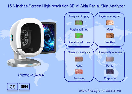 15.6 Inches Screen High Resolution 3D Ai Skin Facial Skin Analyzer