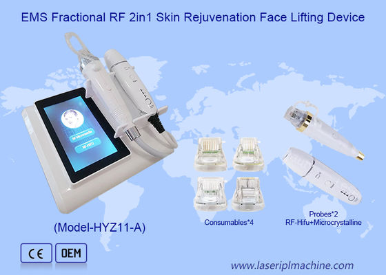 Facial Shrinking Pores Wrinkles Removal Microcrystalline RF Beauty Machine