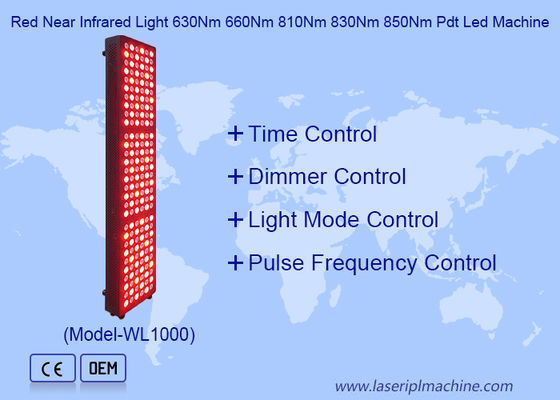 660nm 850nm Red Infrad Ligh For Full Body Pain Relief PDT LED Machine