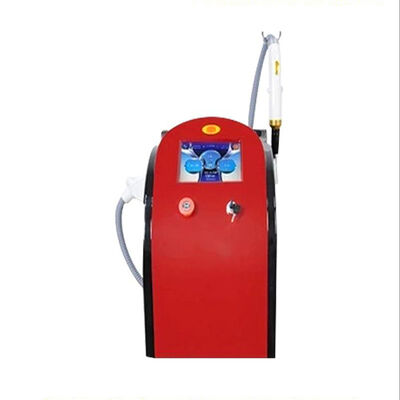 Good price Red desktop picosecond laser 755NM small picosecond freckle removing tattoo instrument 1064nm 532nm wavelength laser online