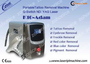 Q-switched Yag Laser Tattoo Removal Machine Portable With High Frequency