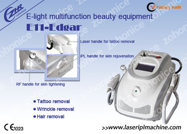 1064nm 532nm Elight IPL RF Mini For Skin Care With Color Touching Screen