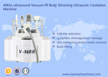 Ultrasound Vacuum Rf Body Slimming Machine Cavitation Beauty Machine 40khz