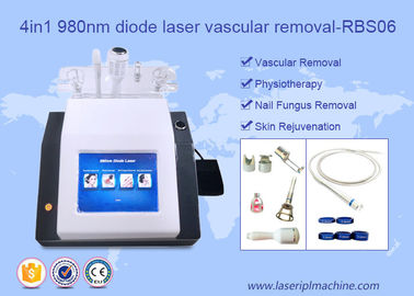 Spider Vein Removal Skin Rejuvenation Machine 980nm Diode Laser 1 - 10HZ Frequency