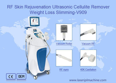 Portable Cavitation Body Slimming Machine RF Skin Rejuvenation 1 Year Warranty