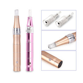 3 Color Derma Pen Electric Machine Five Stage Charging Micro Needle Beauty Instrument