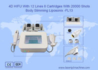 Face Lifting Focus Ultrasound 2 In 1 Lipo 3D HIFU Machine