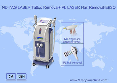 2 In 1 Permanent IPL Hair Removal Q switch Nd Yag Laser Tattoo Removal