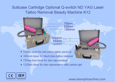 10ns 1064nm 5Hz Q Switch Laser Suitcase Cartridge Tattoo Removal Equipment