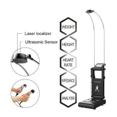 100KHZ 220v Clinic 180μA BIA Body Composition Analyzer