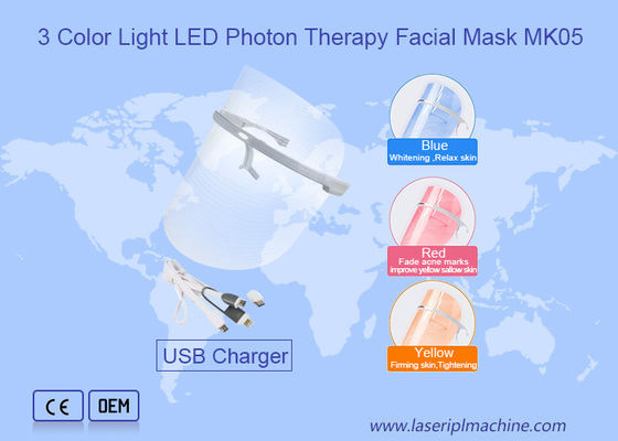 ABS 3 Colors Photon Light 35w Home Use Beauty Device