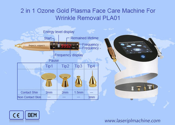 Ozone Gold Plasma Wrinkle Removal RF Beauty Equipment