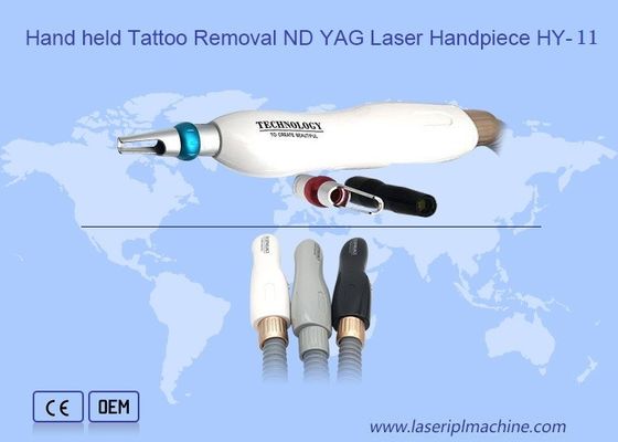 1064nm 532nm 1320nm ND Yag Laser Handpiece For Tattoo Removal