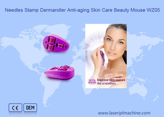 Needles Stamp 1380 Needles Derma Roller Anti-aging Skin Care Beauty Mouse