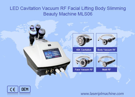 LED Vacuum RF Facial Lifting Cavitation Body Slimming Machine