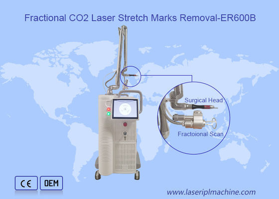 Scar Removal Scanning 10600nm 10x10mm Fractional Co2 Laser Machine