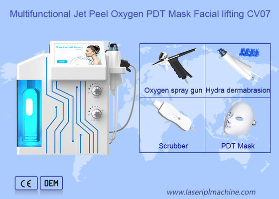 PDT Mask Oxygen Jet Peel Machine For Facial Lifting Whitening