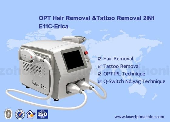 Skin Rejuvenation E Light Laser IPL Machine Equipment 2 In 1 Acne Treatment