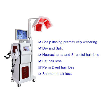 Stimulators 650nm Diode Laser Hair Growth Machine With Camera Detector