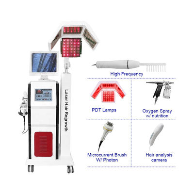 650nm 190 Diode Hair Growth Stimulator Machine High Frequency