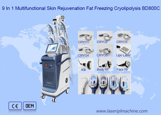 40K Cavitation RF Lipo Laser Cryo Slimming Machine