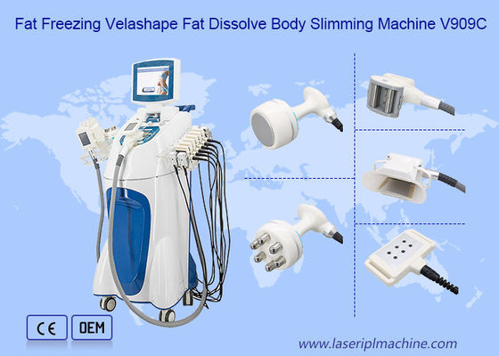 Professional 5 In 1 1hz Cryolipolysis Slimming Machine