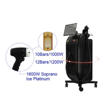 Single Handle 3 Wavelength 808 755 1064nm 1200W Diode Laser Hair Removal Y9 Pro