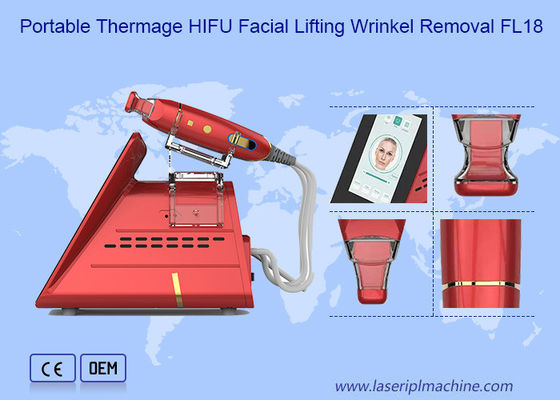 Anti Aging 1.5mm Depth 0.25cm2 3D HIFU Machine