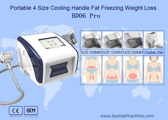 Portable 80KPa 8" Screen Cryo Slimming Machine