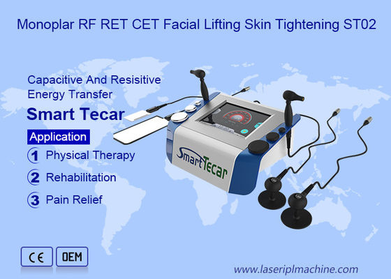 Monopolar RF CET RET Skin Tightening Beauty Machine