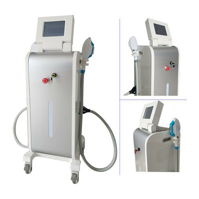 Vertical SHR Hair Removal Machine 510-1200nm Wavelength Manual Training