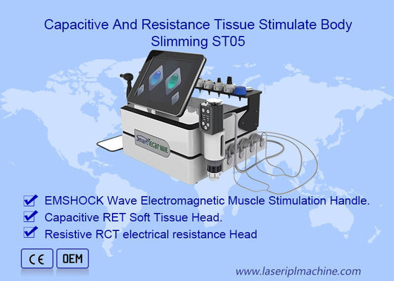 3 In 1 Smart Tecar Pain Relief Physical Therapy Ems Shockwave Machine For ED Treatment