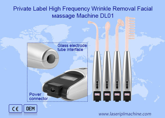 Portable Electrode Tube High Frequency Skin Rejuvenation Beauty Machine