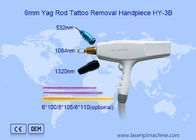 Single 6mm Laser Rod Q Switch Nd Yag Laser Tattoo Removal Ipl Handle