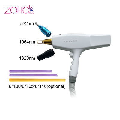 Pigment Removal Whole Body Tattoo Removal Q Switch Nd Yag Laser Handpiece