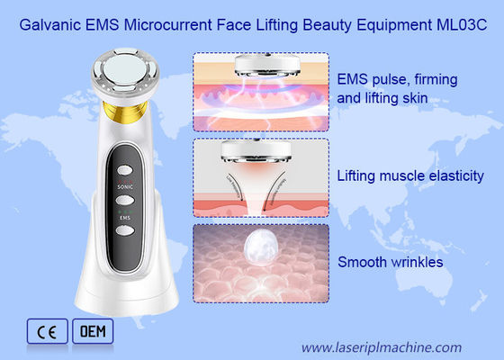 Home Use High Frequency Vibration Magenetic Face Lifting Beauty Machine
