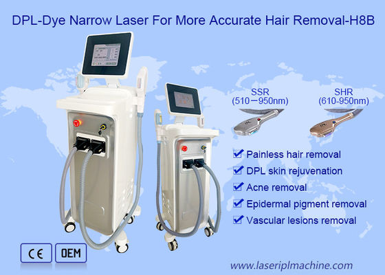 Permanent Multifunctional Whole Body Ipl Treatment Machine 510nm