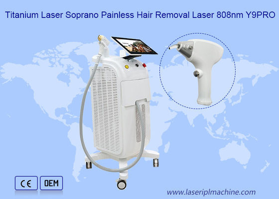 120J/CM Titanium Laser Painless 808 Hair Removal Machine