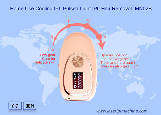 Home Cooling System Exchangeable Head SGS Professional Ipl Hair Removal Machine