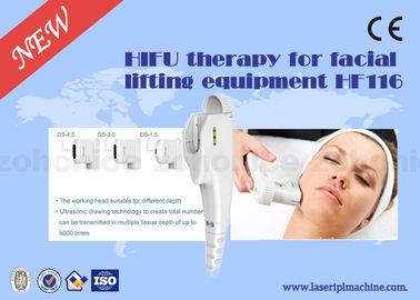 Women Supersonic 3D HIFU Machine Safety 50Hz - 60Hz For Beuaty Salon