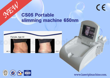 Portable 650nm Diode Cold Laser Device 1Hz - 1000Hz For Cellulite Removal