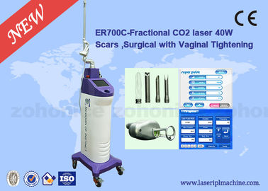 10600nm Metal Tube RF Fractional Laser Cutter Machine Skin Resurfacing