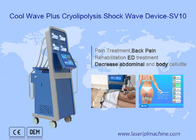Cool Wave Plus Shockwave Therapy Unit Cryolipolysis Body Slimming Beauty