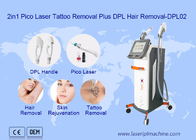2 In 1 Dpl Machine Hair Removal Pico Laser Tattoo Removal Beauty