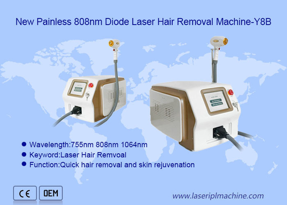 New Painless 808nm Diode Laser Hair Removal Machine Clinic Use